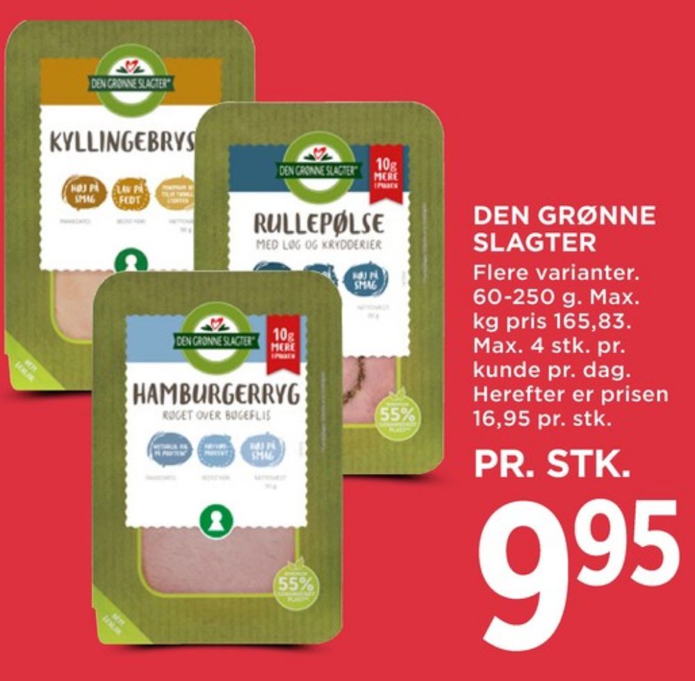 Den Grønne Slagter, Kyllingebryst Grillet