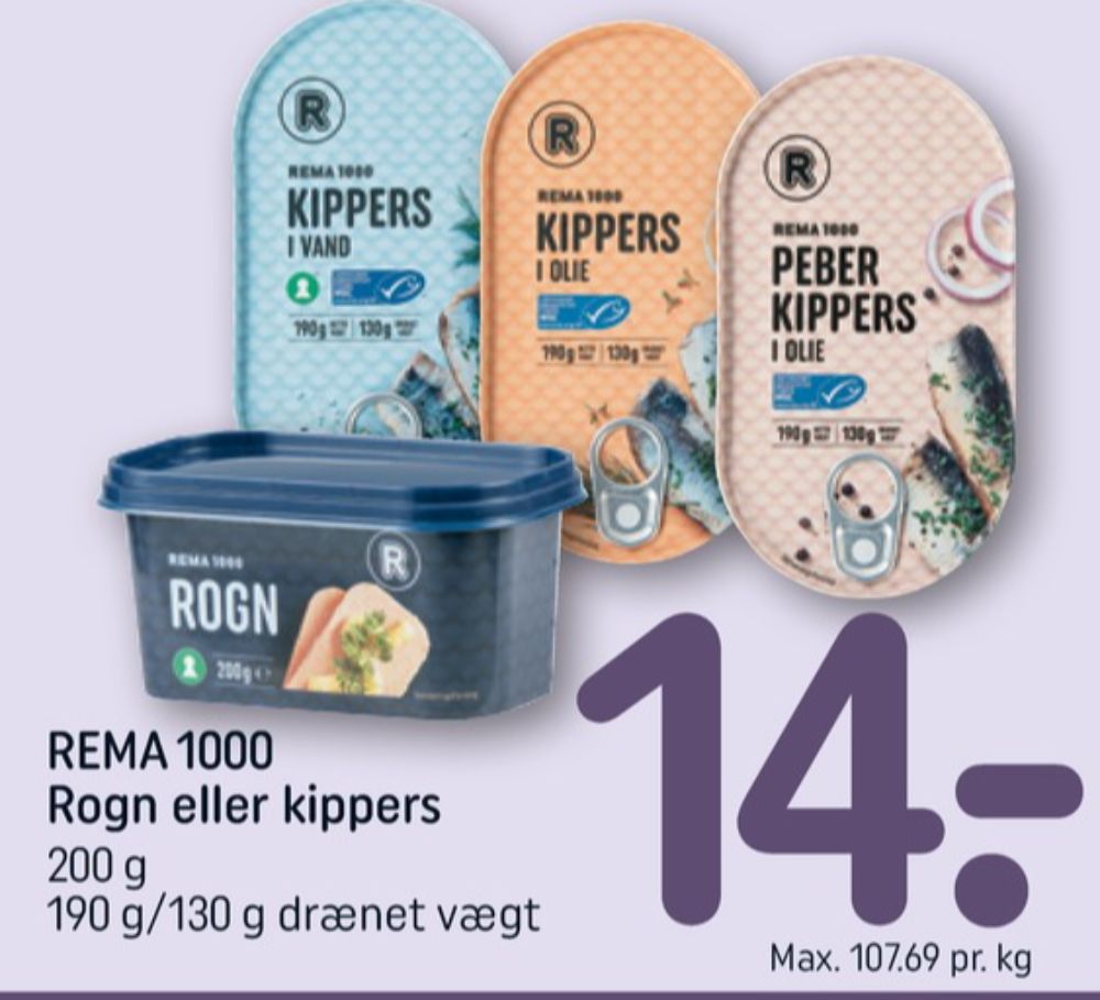Rema 1000, Peber Kippers