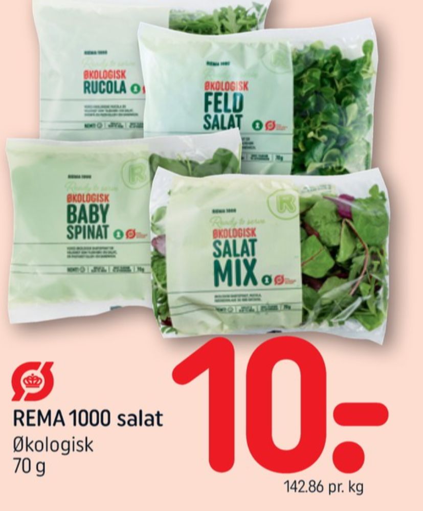 Rema 1000, Salatblanding