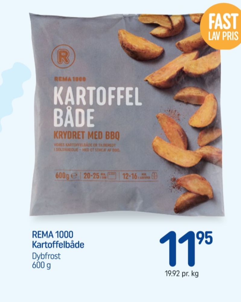 Rema 1000, Kartoffelbåde