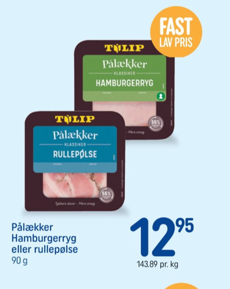 Pålækker Klassiker, Rullepølse