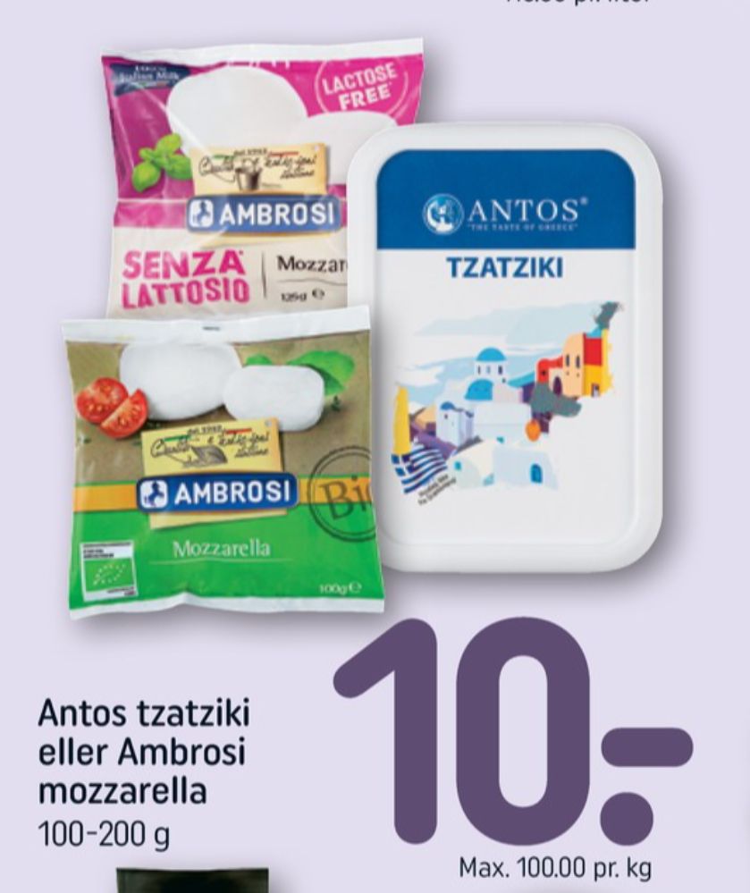 Antos, Tzatziki