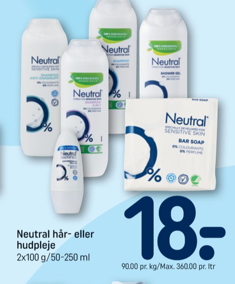 Neutral, Bodyshampoo