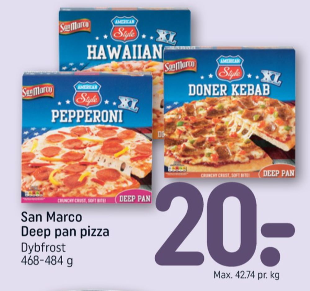 San Marco, Pepperoni Pizza
