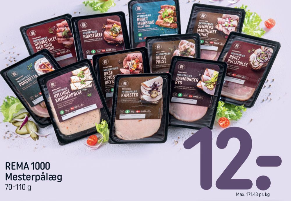 Rema 1000 Mesterpålæg, Rullepølse