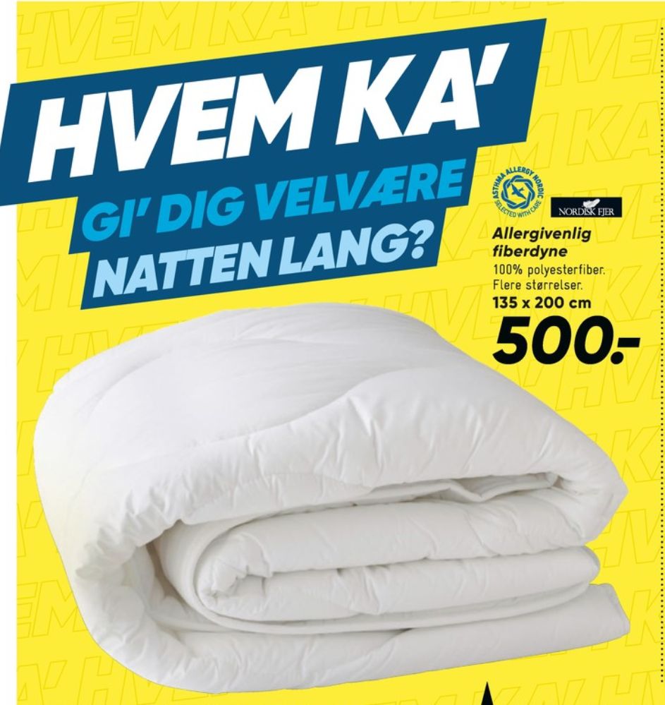 Nordisk Fjer, Dyne