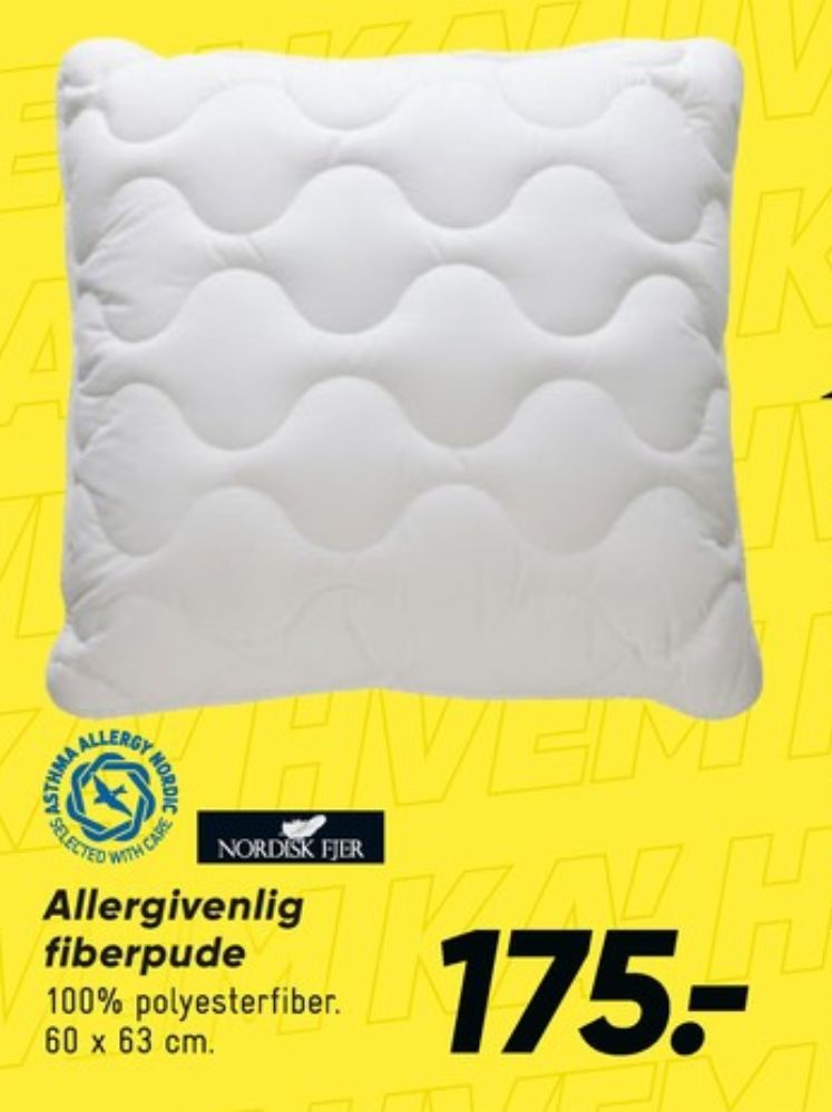 Nordisk Fjer, Hovedpude