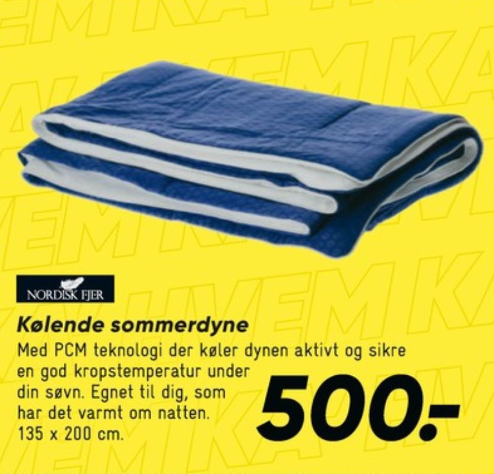 Nordisk Fjer, Dyne