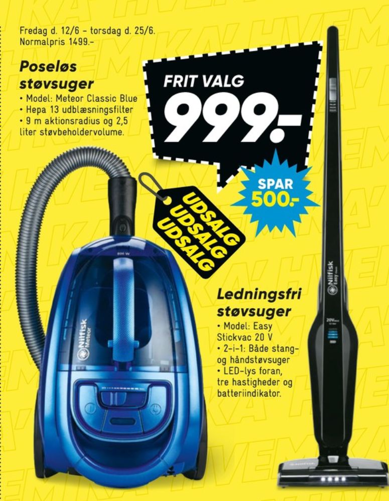 Nilfisk, Støvsuger