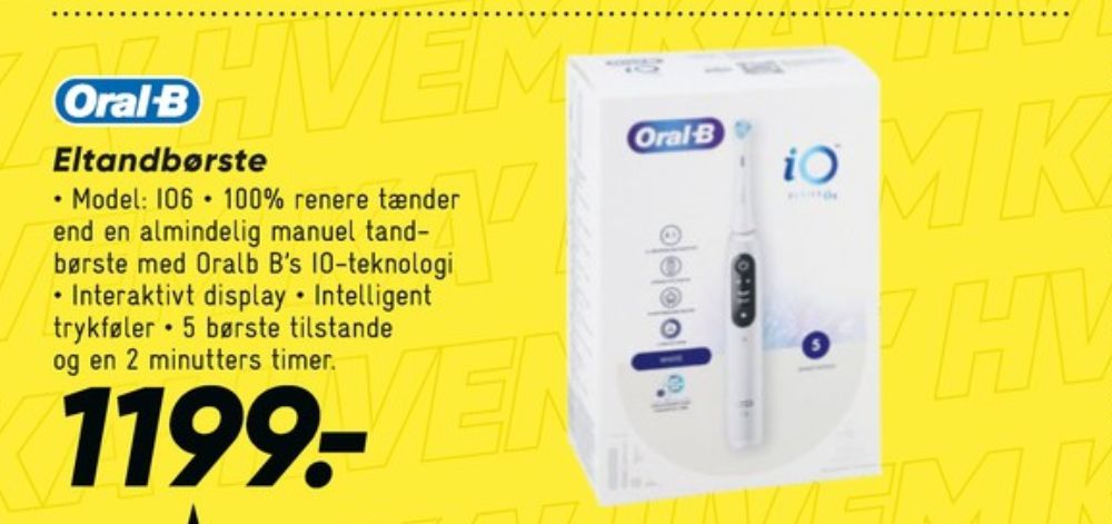Braun Oral-B, Eltandbørste