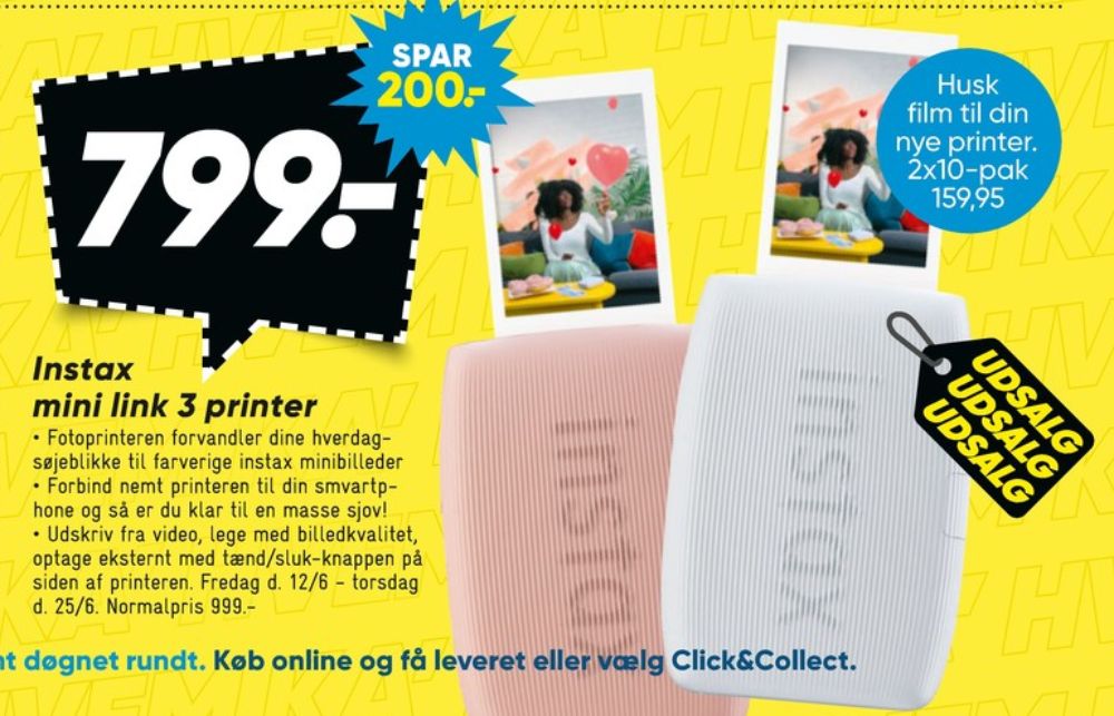 Instax, Printer