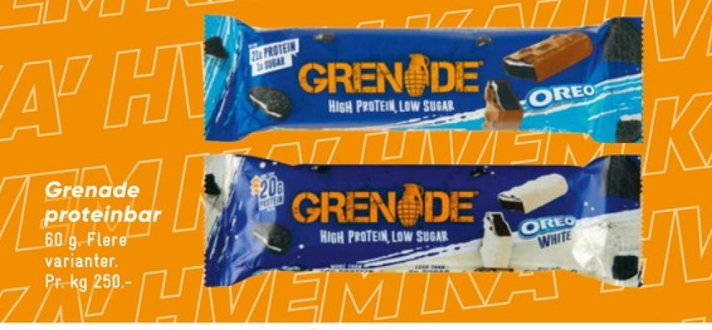 Grenade, Oreo White Proteinbar