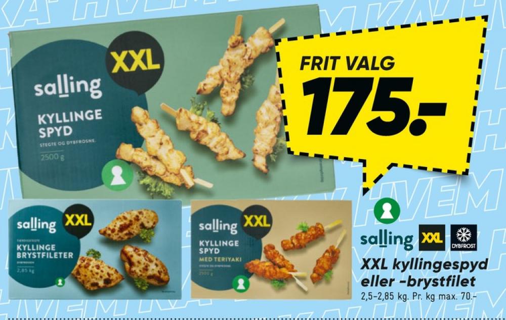 Salling, Kyllingebrystfilet