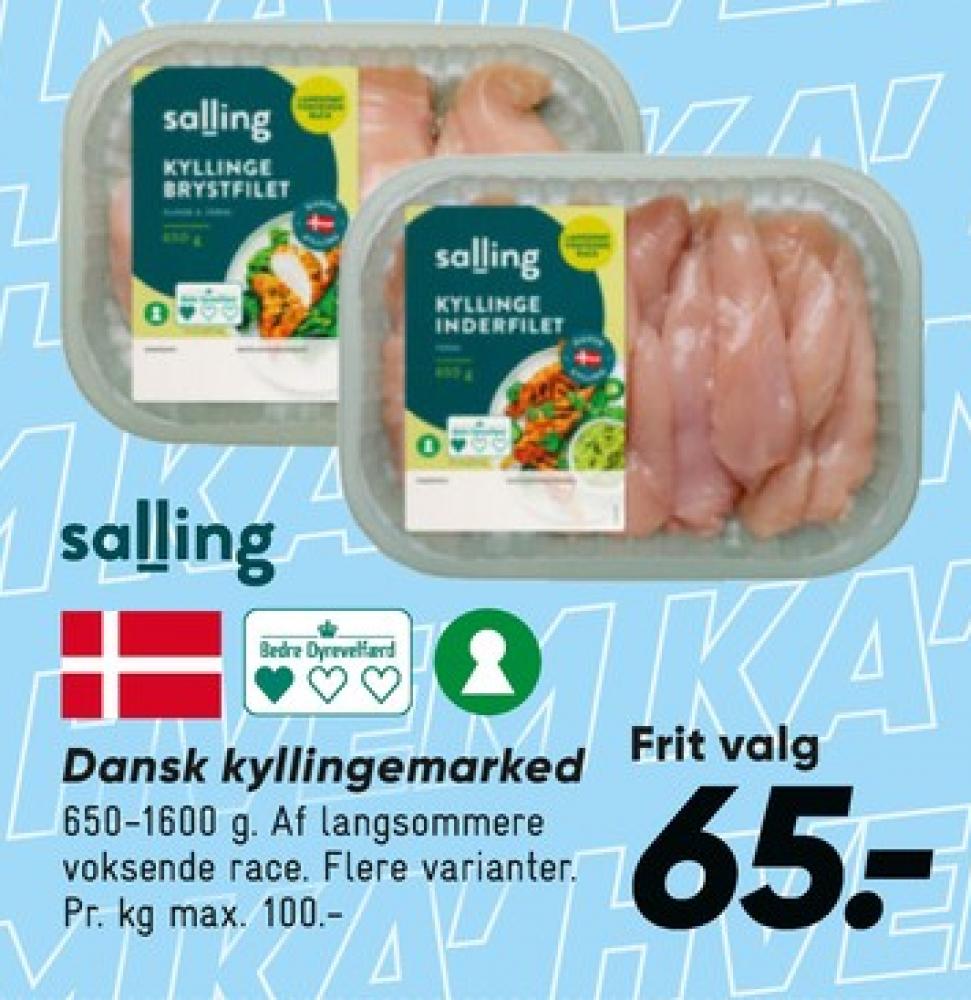 Salling, Kyllingebrystfilet