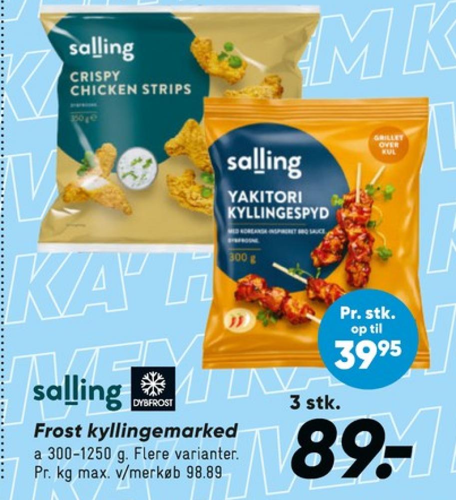 Salling, Kyllingespyd Yakitori