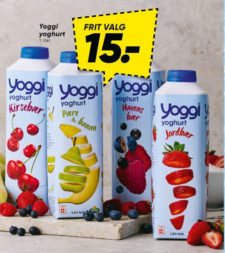 Yoggi, Kirsebær Yoghurt 