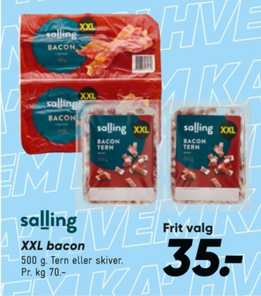Salling, Bacontern