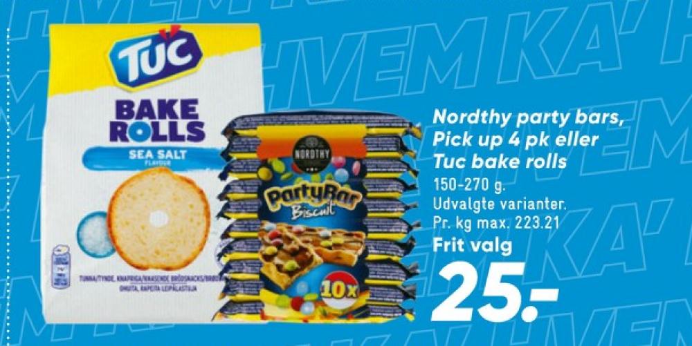 Nordthy PartyBars, Kiks