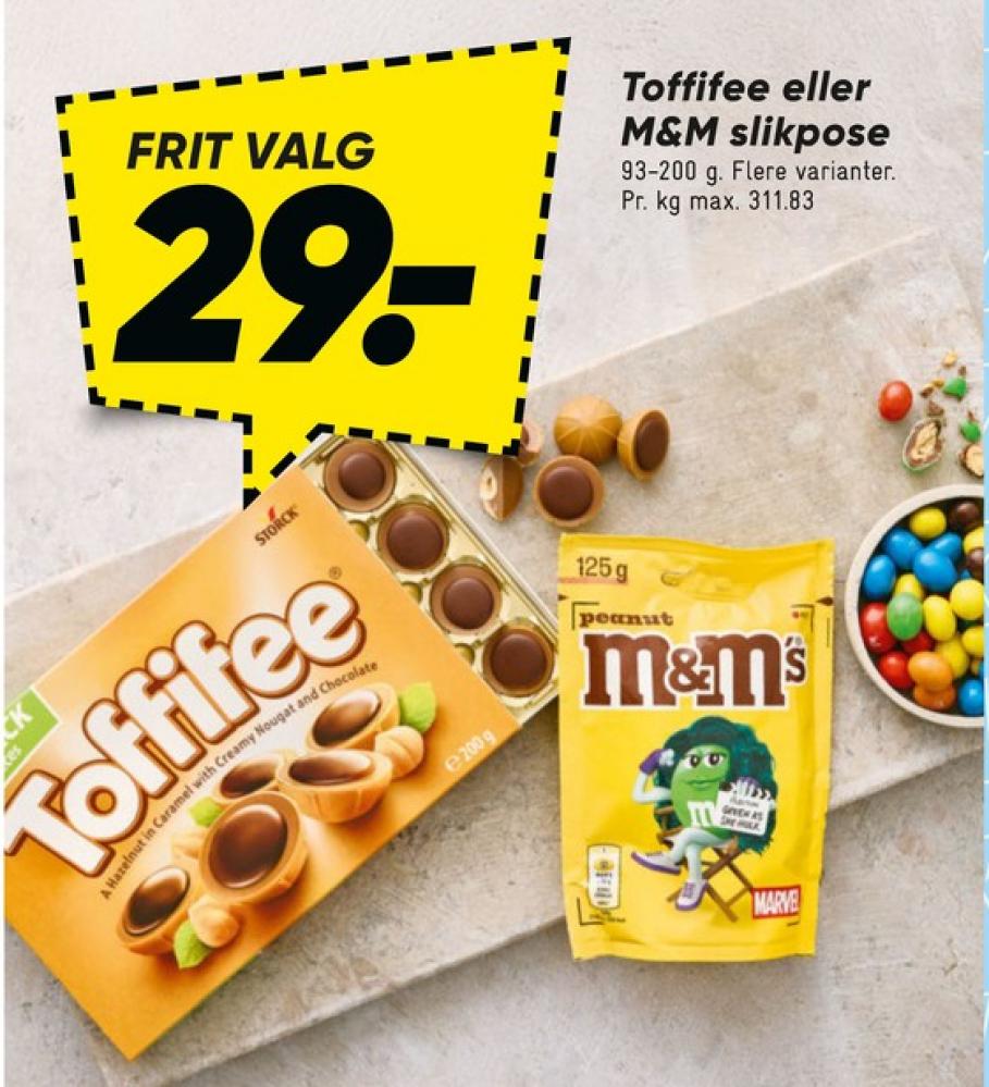Toffifee, Dessertchokolade