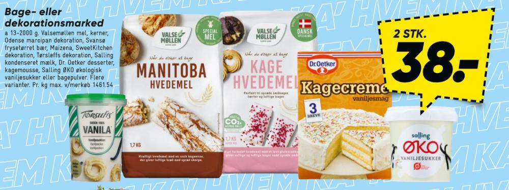 Valsemøllen, Kage Hvedemel