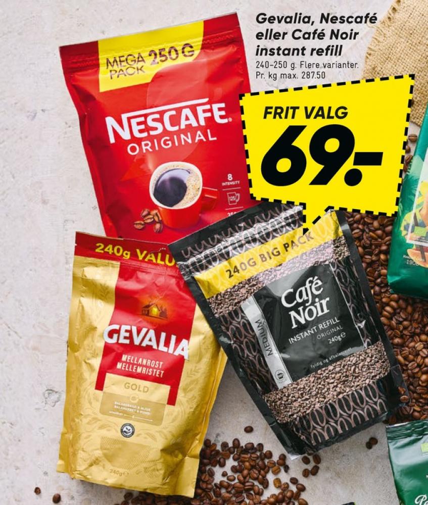 Nescafe Original, Instant Kaffe