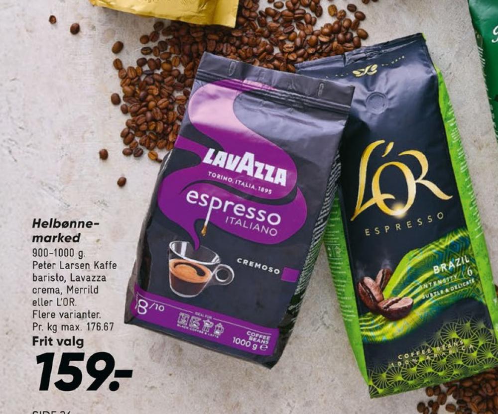 LOR Espresso Brazil, Kaffebønner