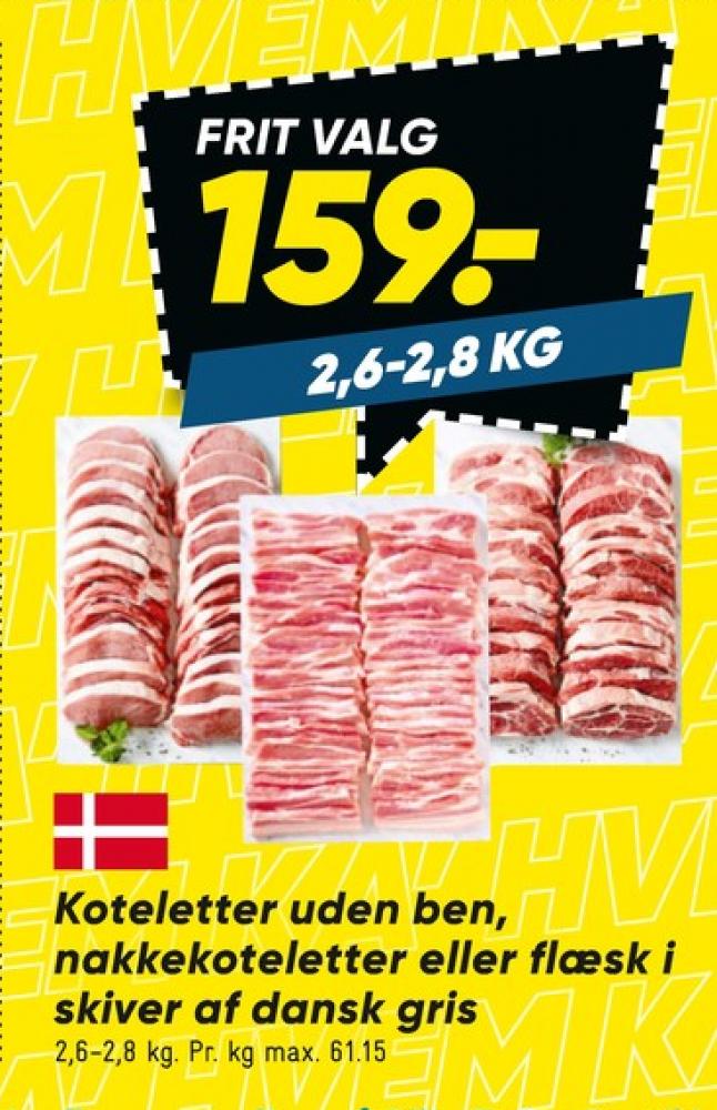 Flæsk i skiver