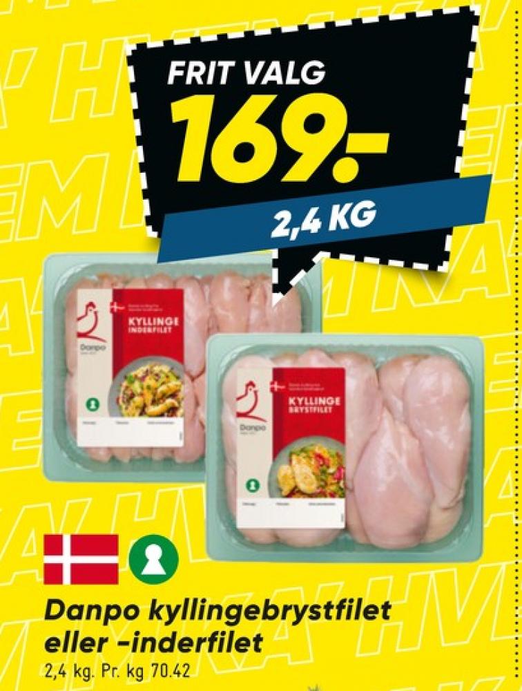 Danpo, Kyllingeinderfileter