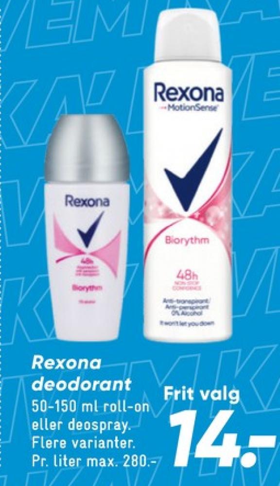 Rexona, Deospray