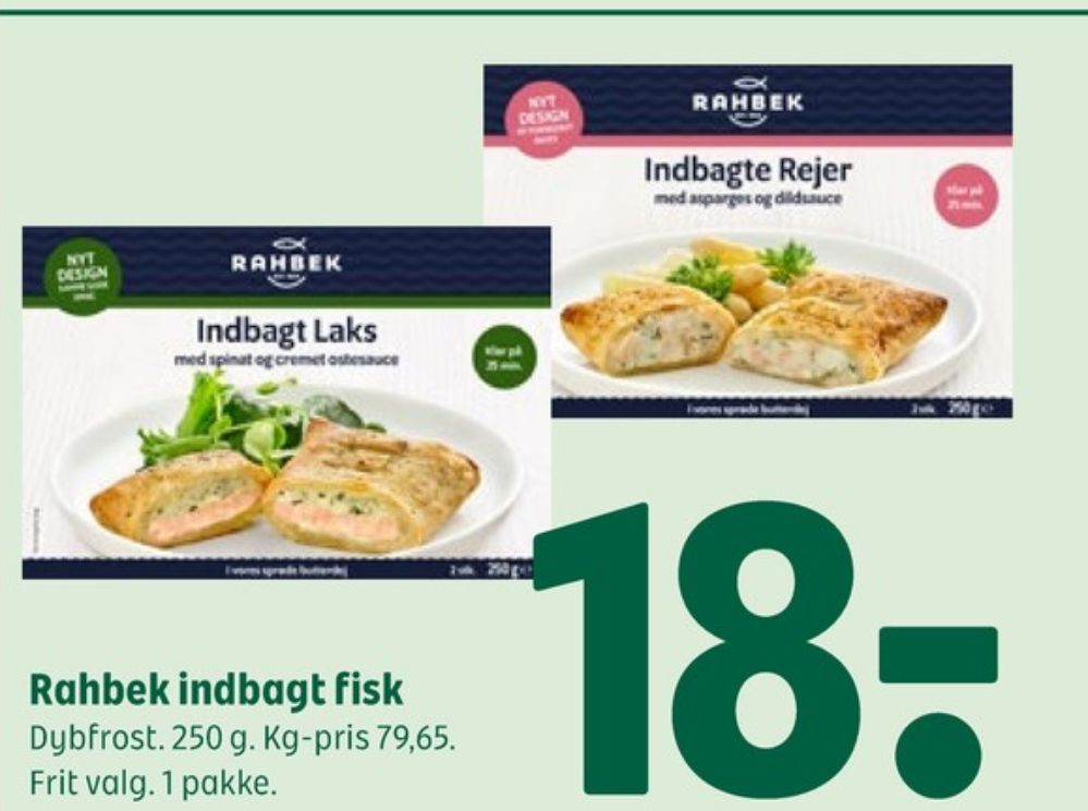 Rahbek, Indbagte Rejer med Asparges og Dildsauce