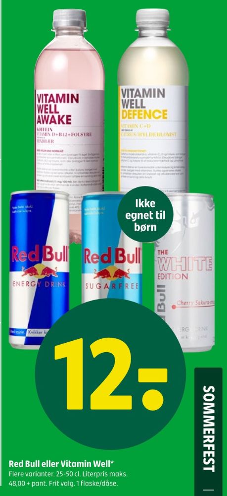 Red Bull The White Edition, Energidrik