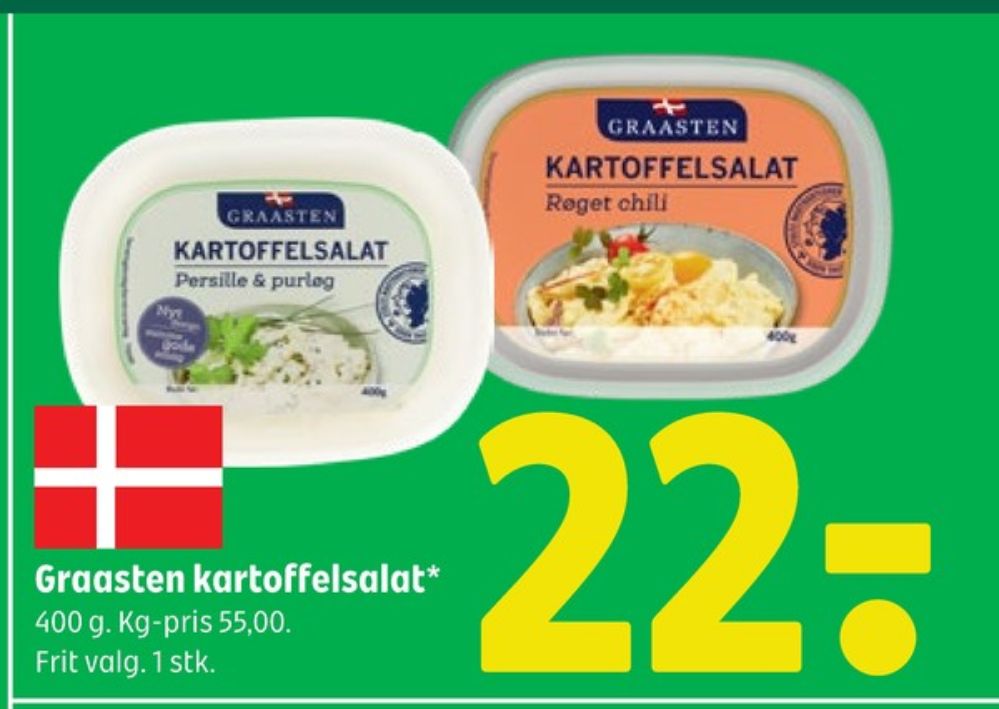 Graasten, Kartoffelsalat Røget Chili