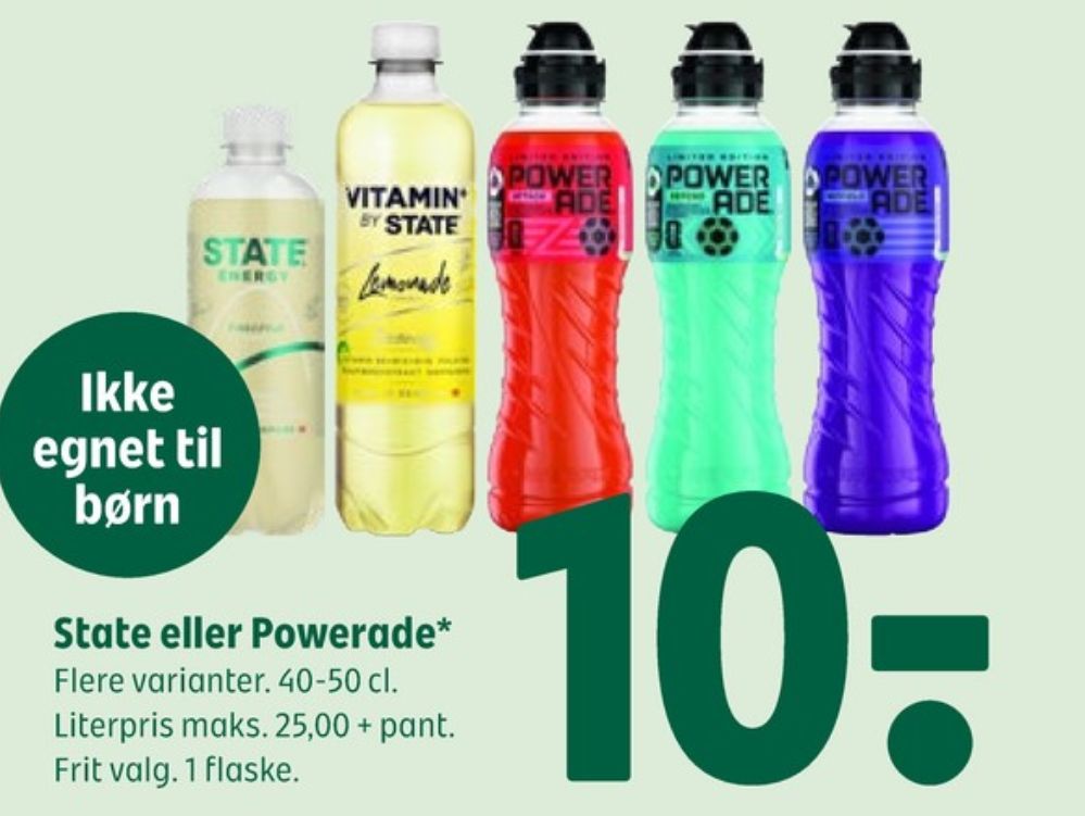 STATE Vitamin By State Lemonade, Energidrik