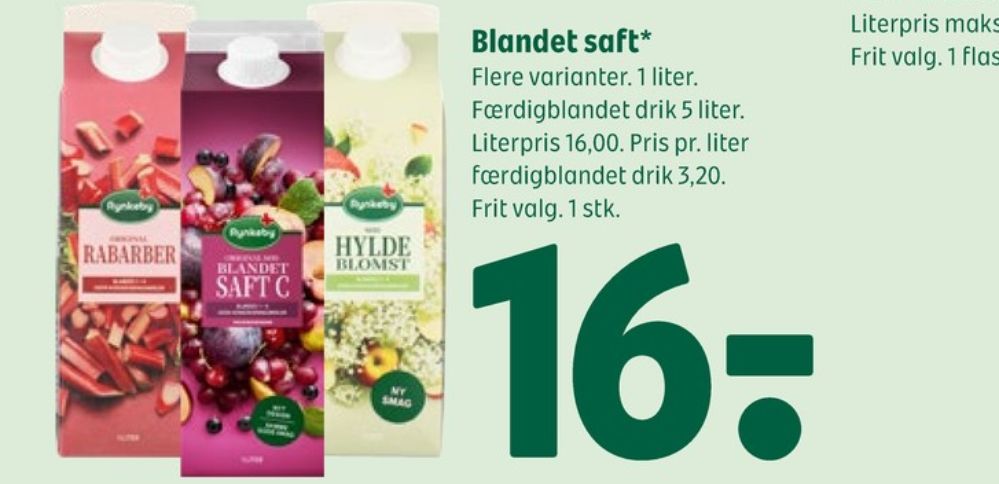 Rynkeby, Blandet Saft C