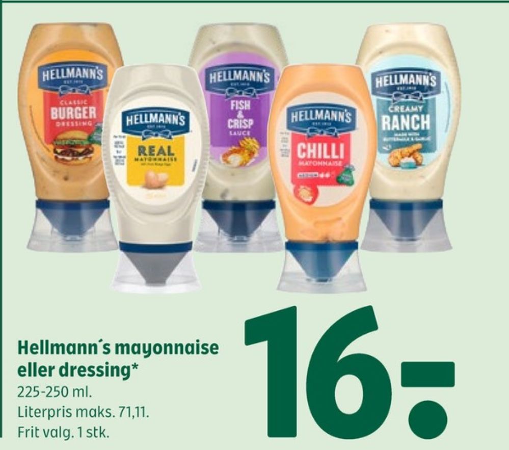 Hellmanns, Real Mayonnaise