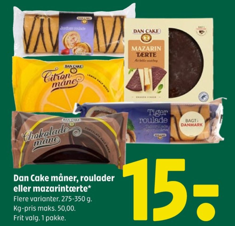 Dan Cake, Mazarintærter