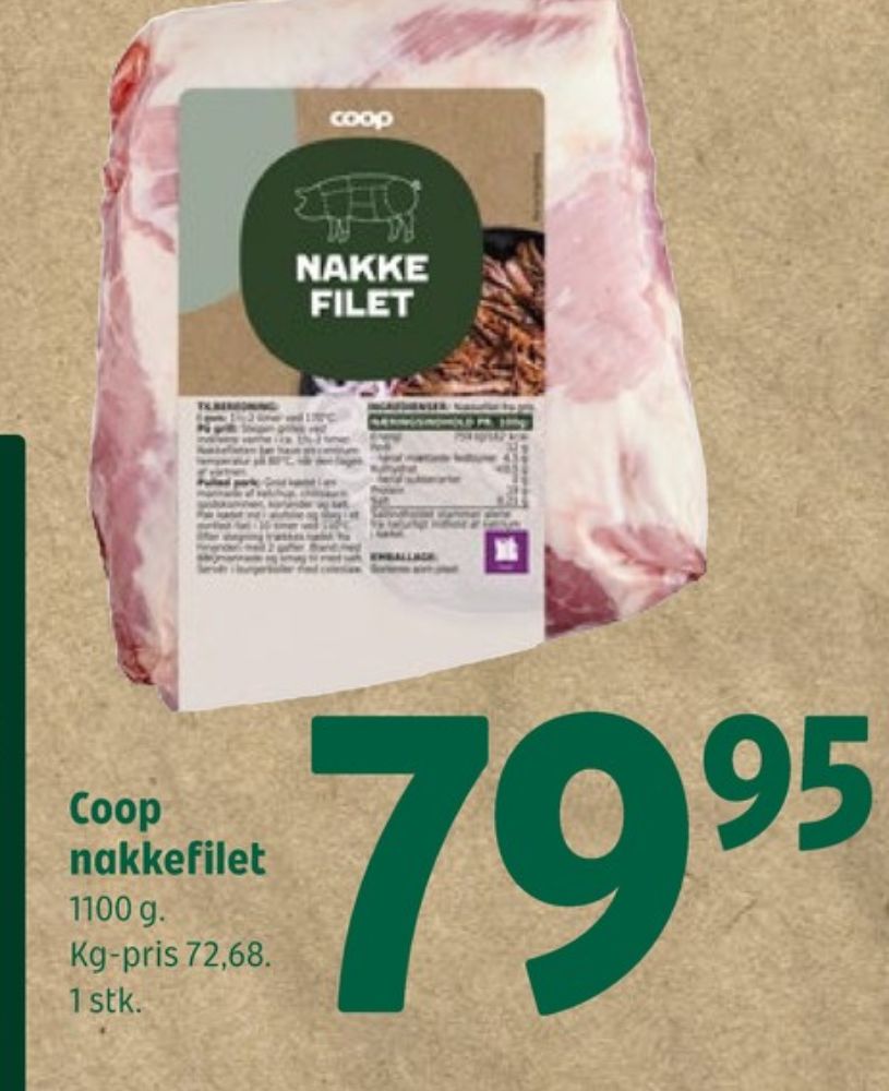 Coop, Nakkefilet