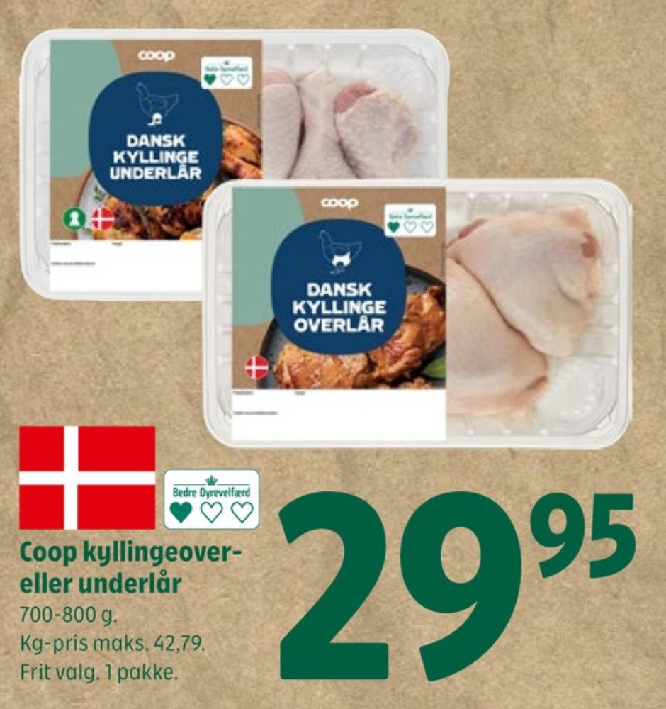 Coop, Kyllingeoverlår