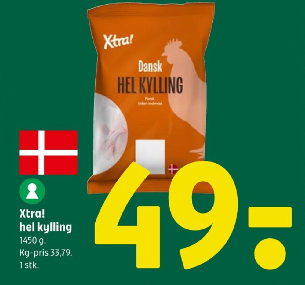 Xtra, Kylling