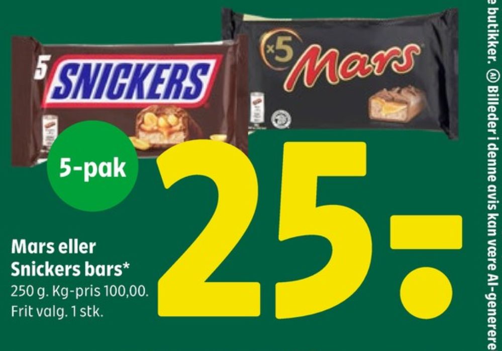 Mars, Chokoladebar