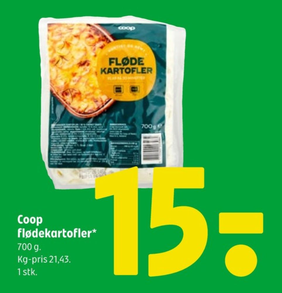 Coop, Flødekartofler