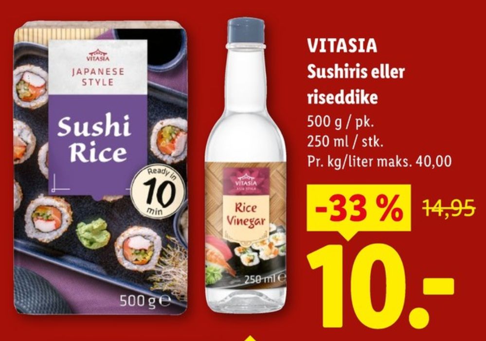 Vitasia, Sushiris