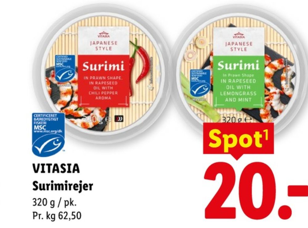Vitasia, Rejer