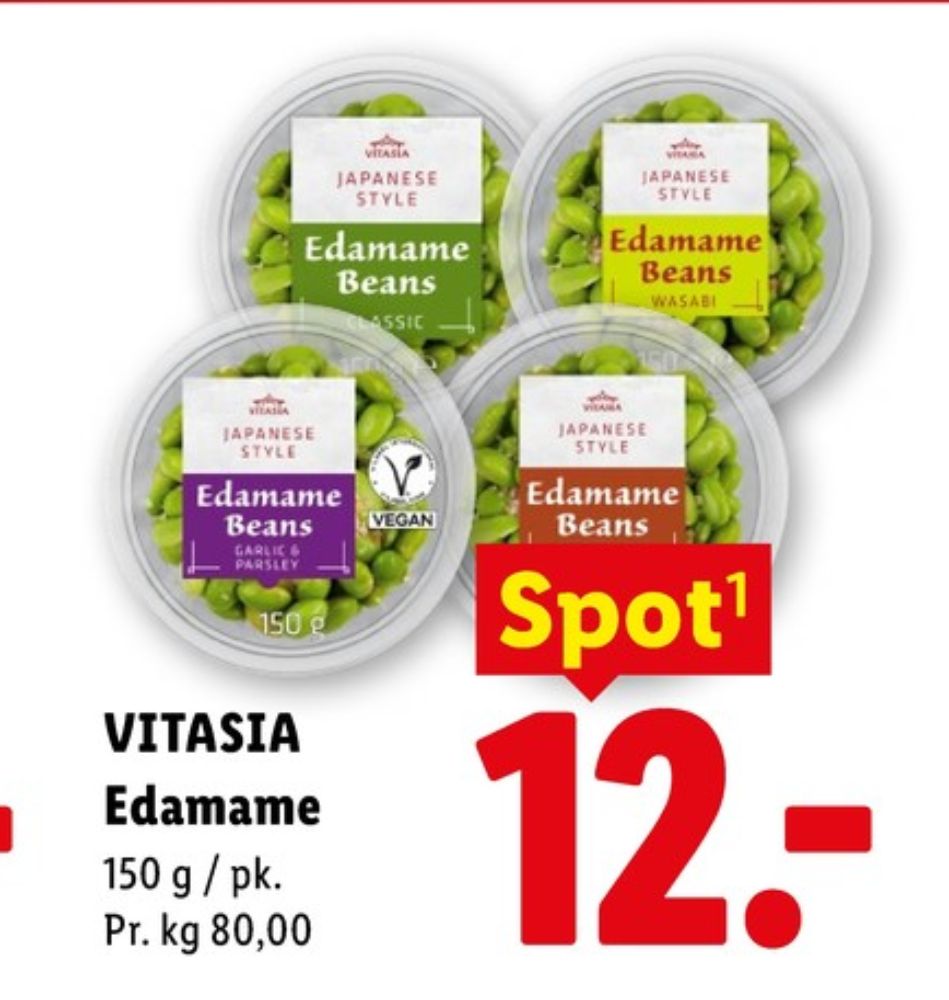 Vitasia, Edamamebønner