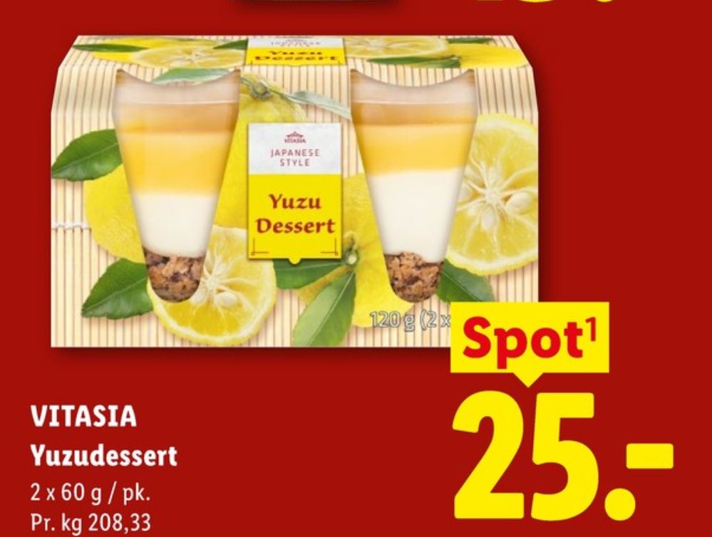 Vitasia, Yuzu Dessert