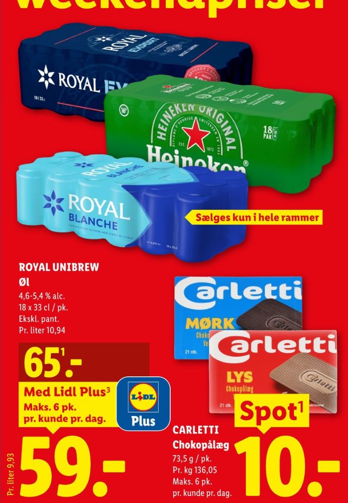 Royal Export, Øl 18 pk.
