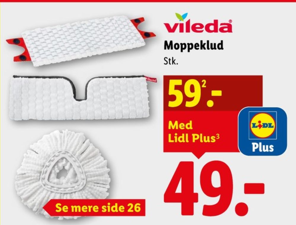Vileda, Moppeklud