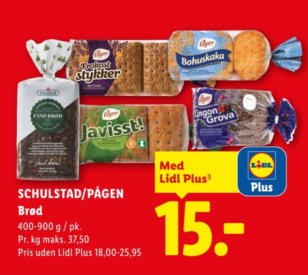 Schulstad Signaturbrød Fanøbrød, Rugbrødsskiver