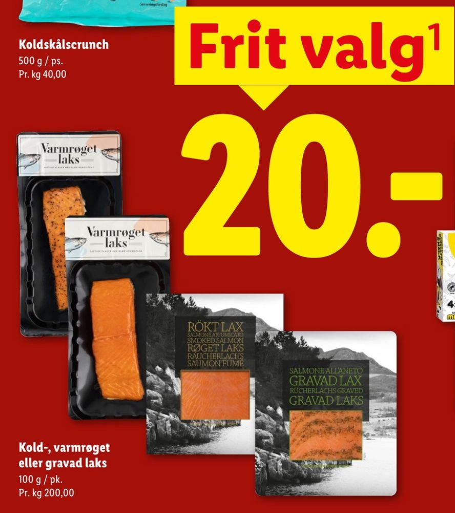 Laks i skiver