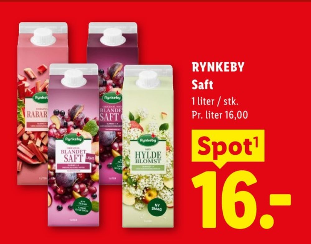 Rynkeby, Hyldeblomst drik